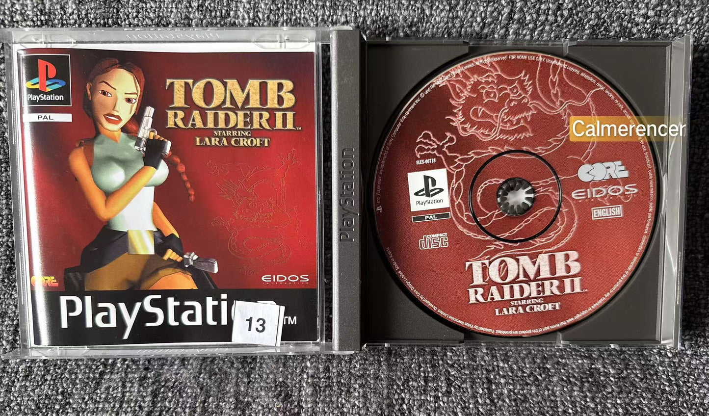 Tomb Raider II 2 - Sony Playstation One (PS1) Game
