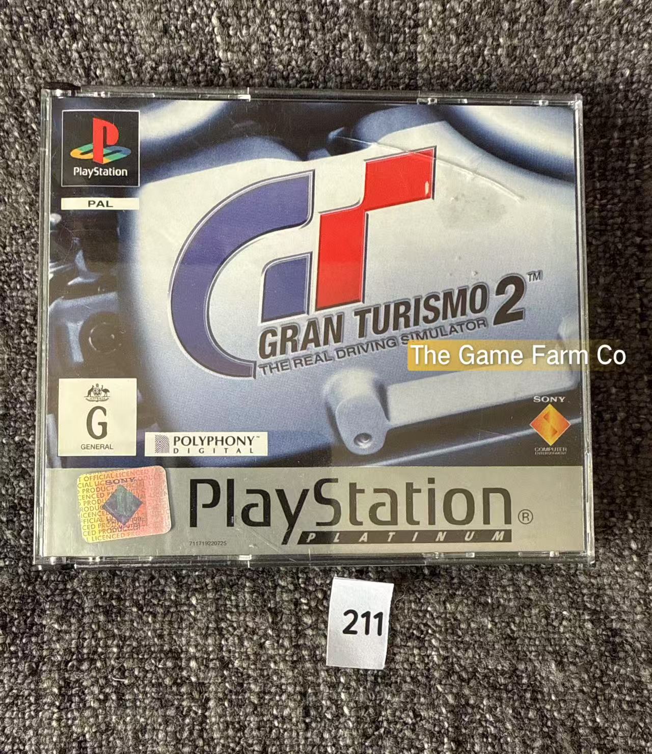 Gran Turismo 2 - Sony Playstation One (PS1) Game