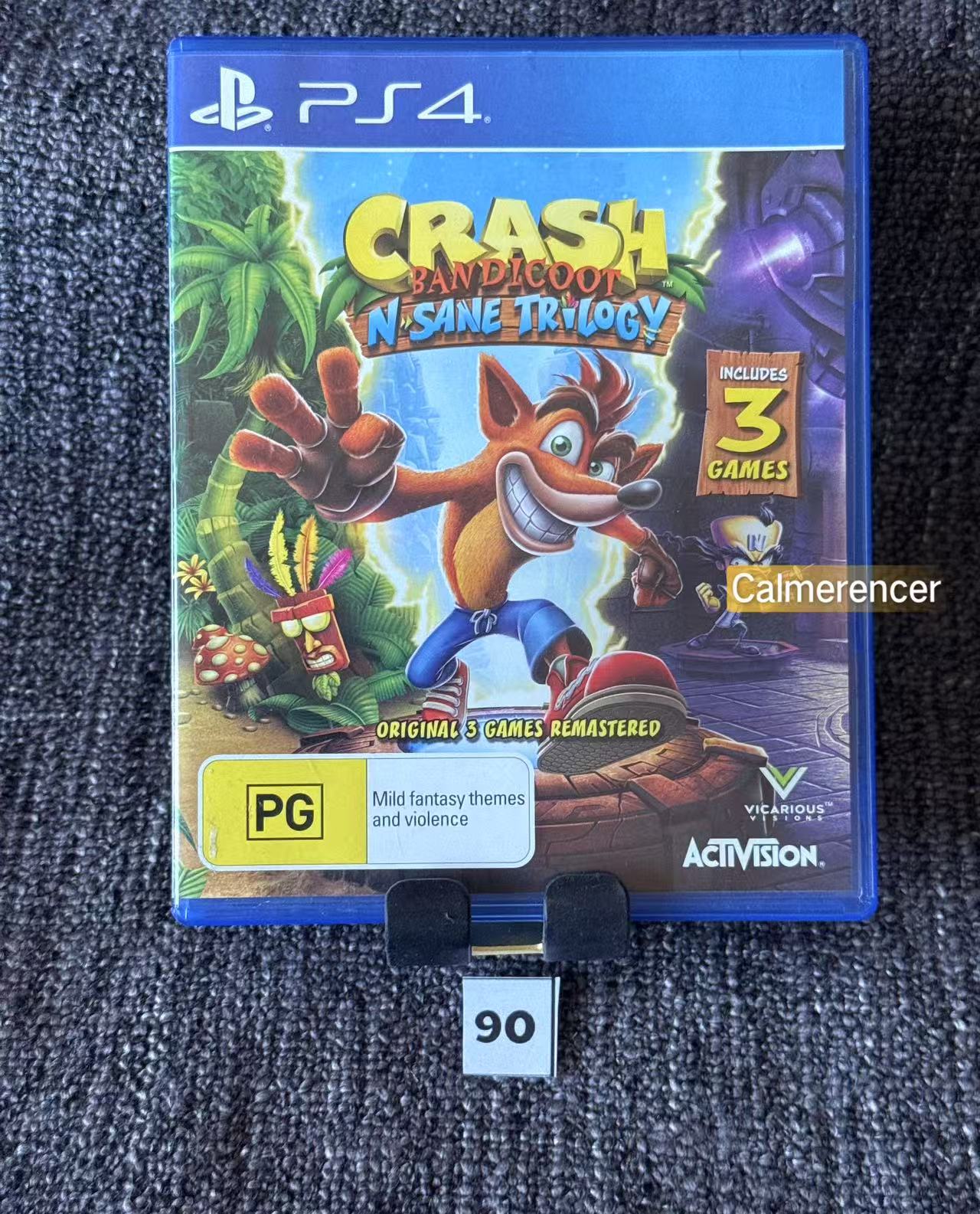 Crash Bandicoot N Sane Trilogy  Sony Playstation 4 (PS4) Game