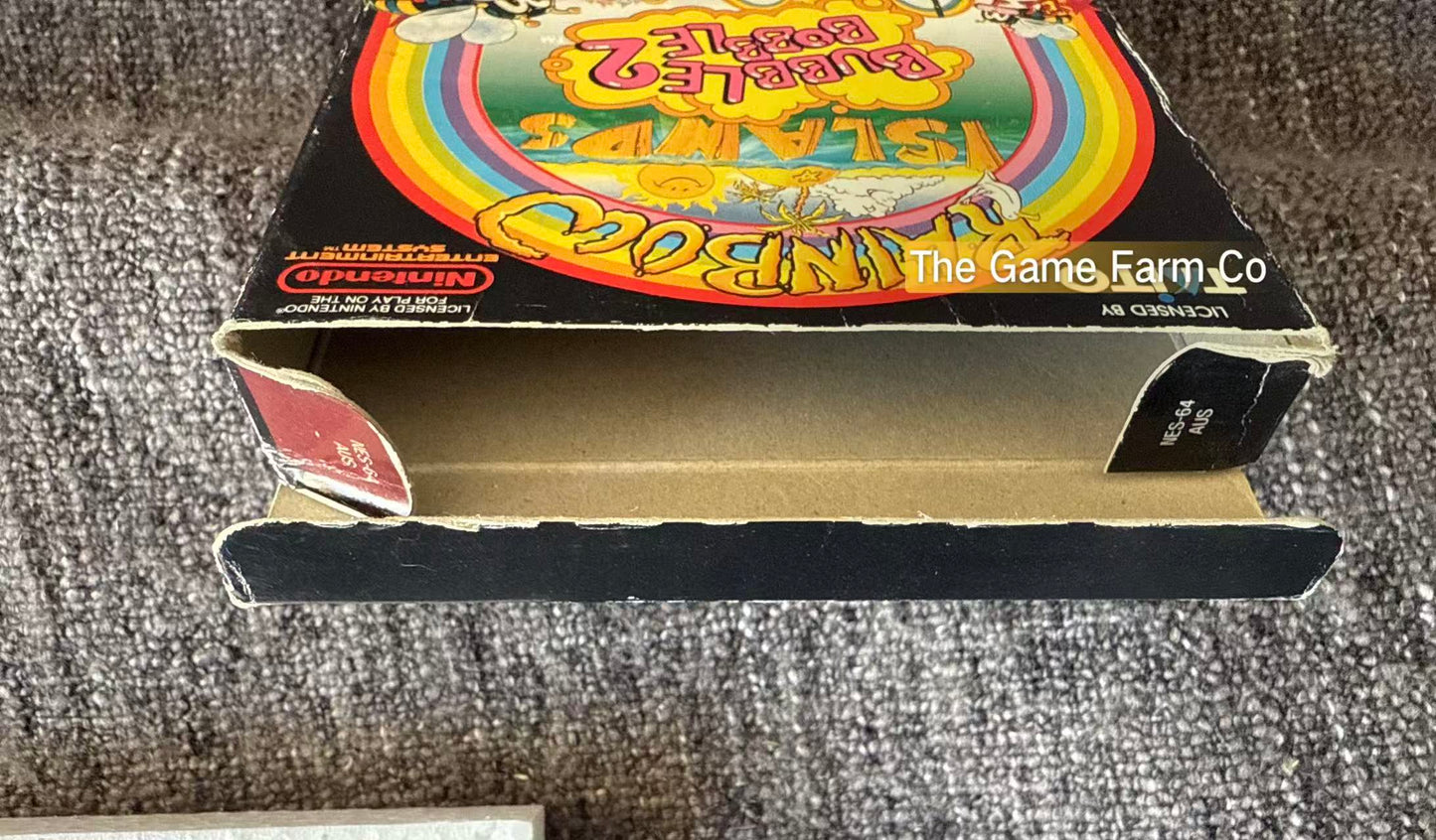 Rainbow Island Boxed Game - Nes - Nintendo / Entertainment System - Pal Version