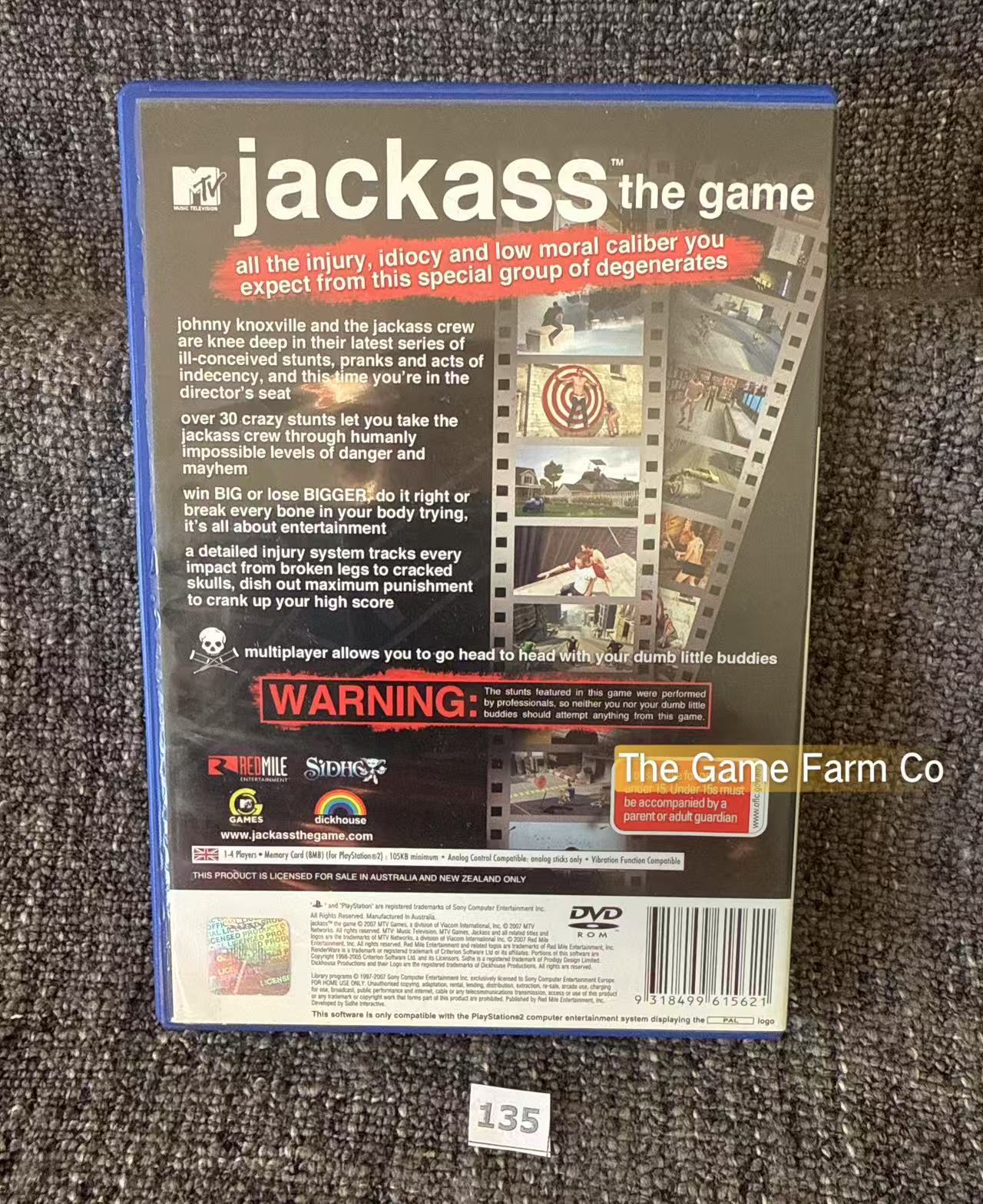 Jackass The Game - Sony PlayStation 2 (PS2)