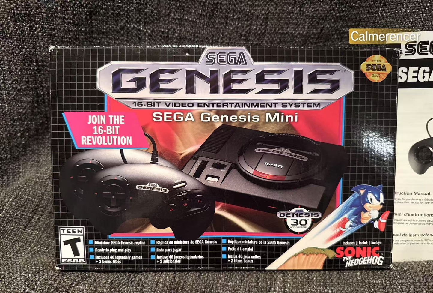 Sega Genesis Mini Console in excellent condition