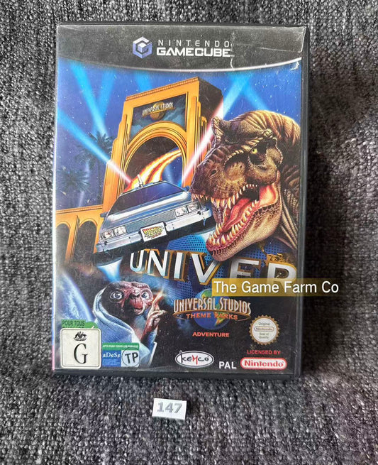 Universal Studios Theme Parks Adventure (GameCube) Complete CIB Manual PAL