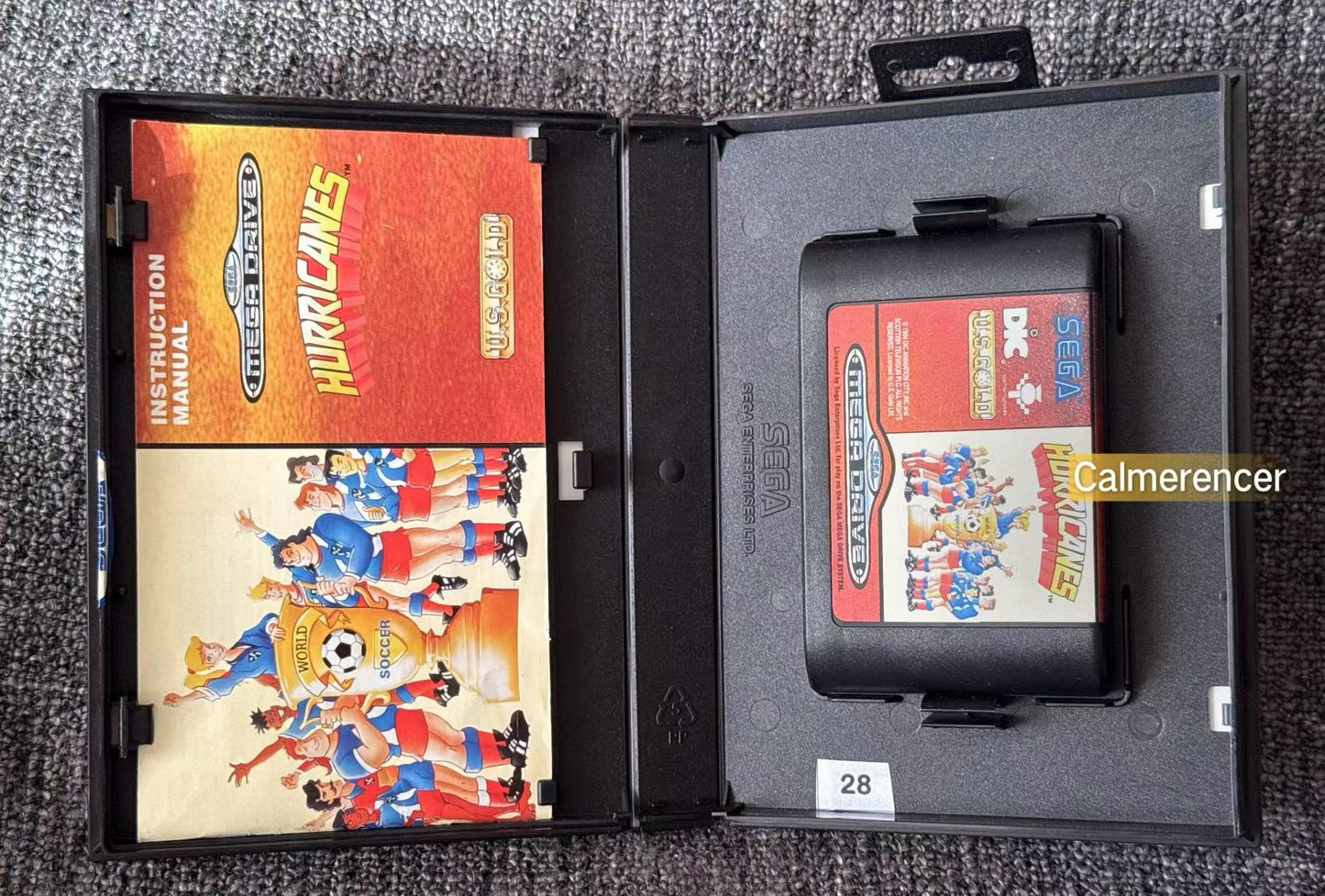 Hurricanes In excellent condition - Game - Sega Mega Drive