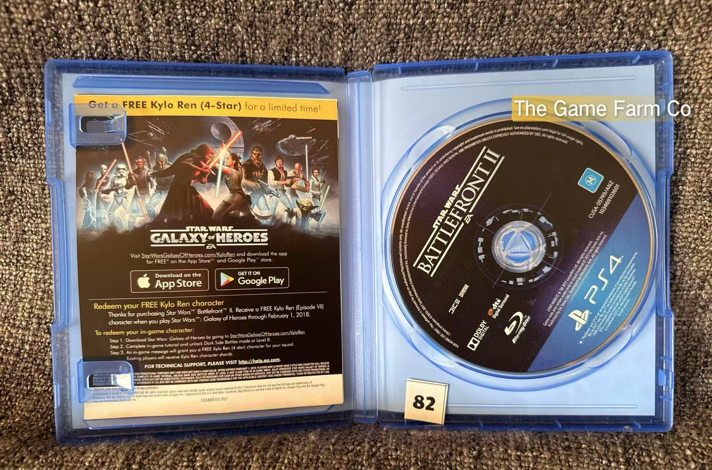 Star Wars Battle Front ll 2 Sony Playstation 4 (PS4) Game