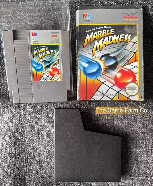 Marble Madness Boxed Game - Nes - Nintendo / Entertainment System - Pal Version