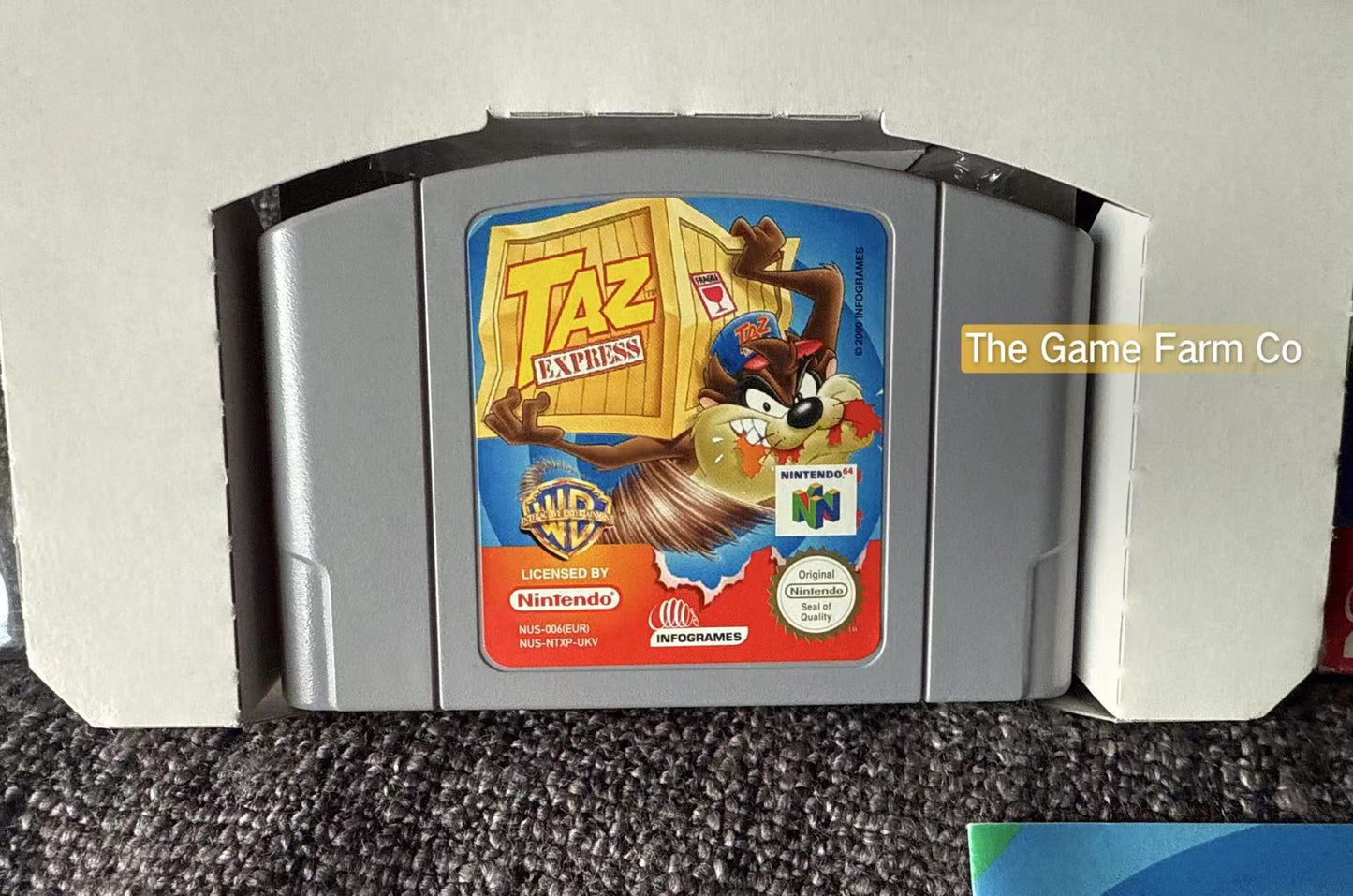 Taz Express Game Boxed - Nintendo 64 / N64 - Pal Version