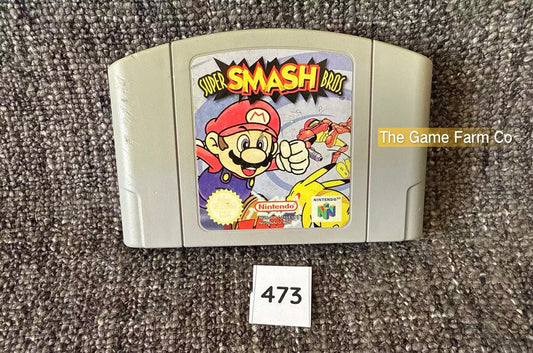 Super Smash Bros N64 Physical Game Loose PAL Tested Used