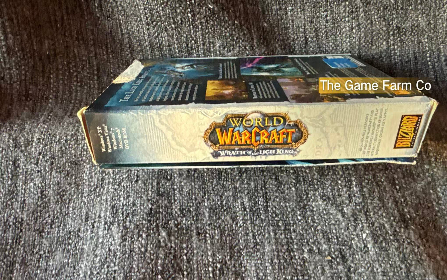 World of Warcraft: Wrath of the Lich King (PC/Mac) Expansion Set Boxed Used Complete