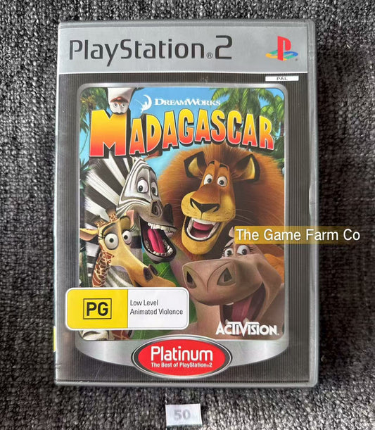 Madagascar Game- Sony PlayStation 2 (PS2)