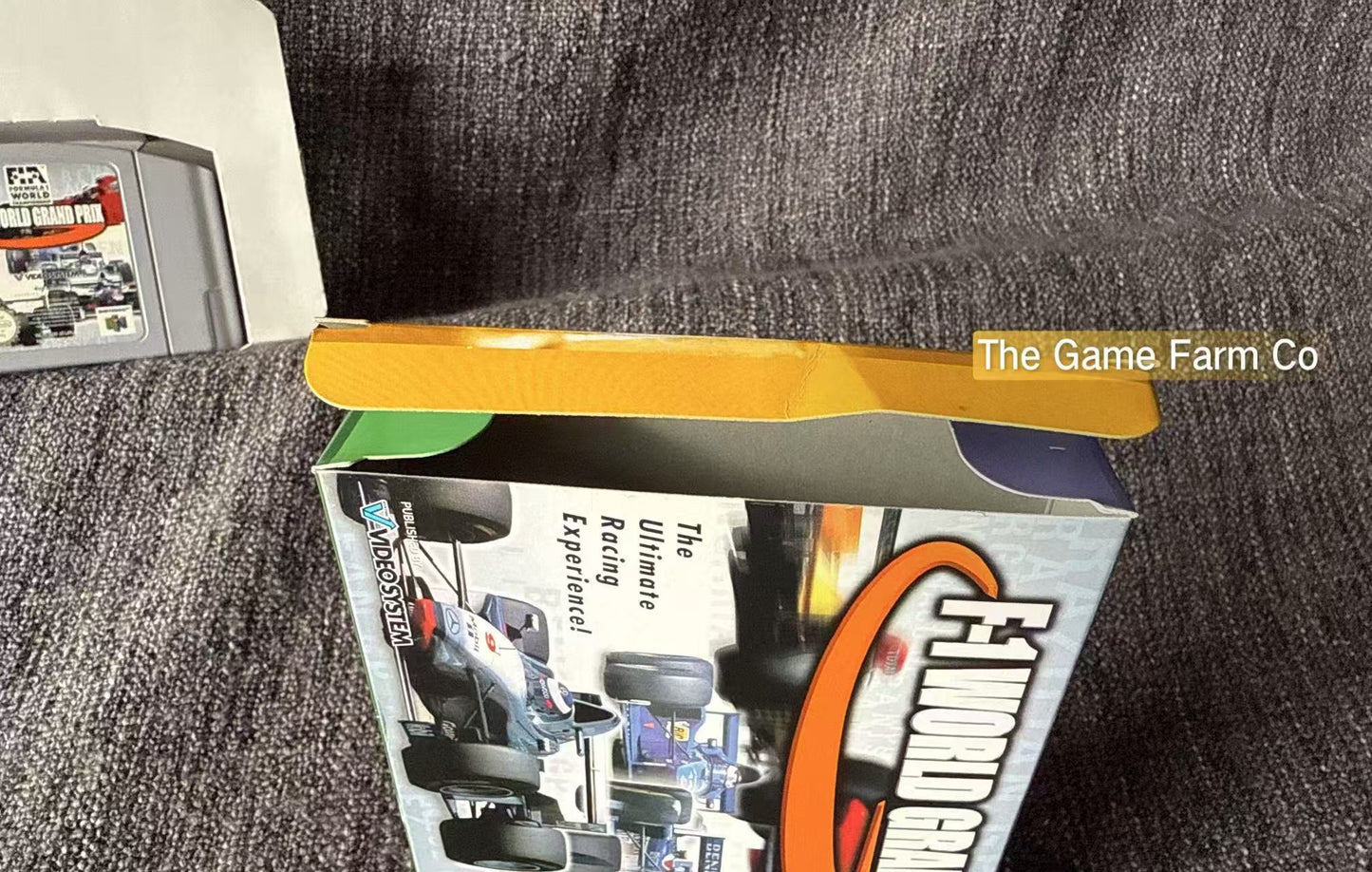F-1 World Grand Prix Game Boxed - Nintendo 64 / N64 - Pal Version