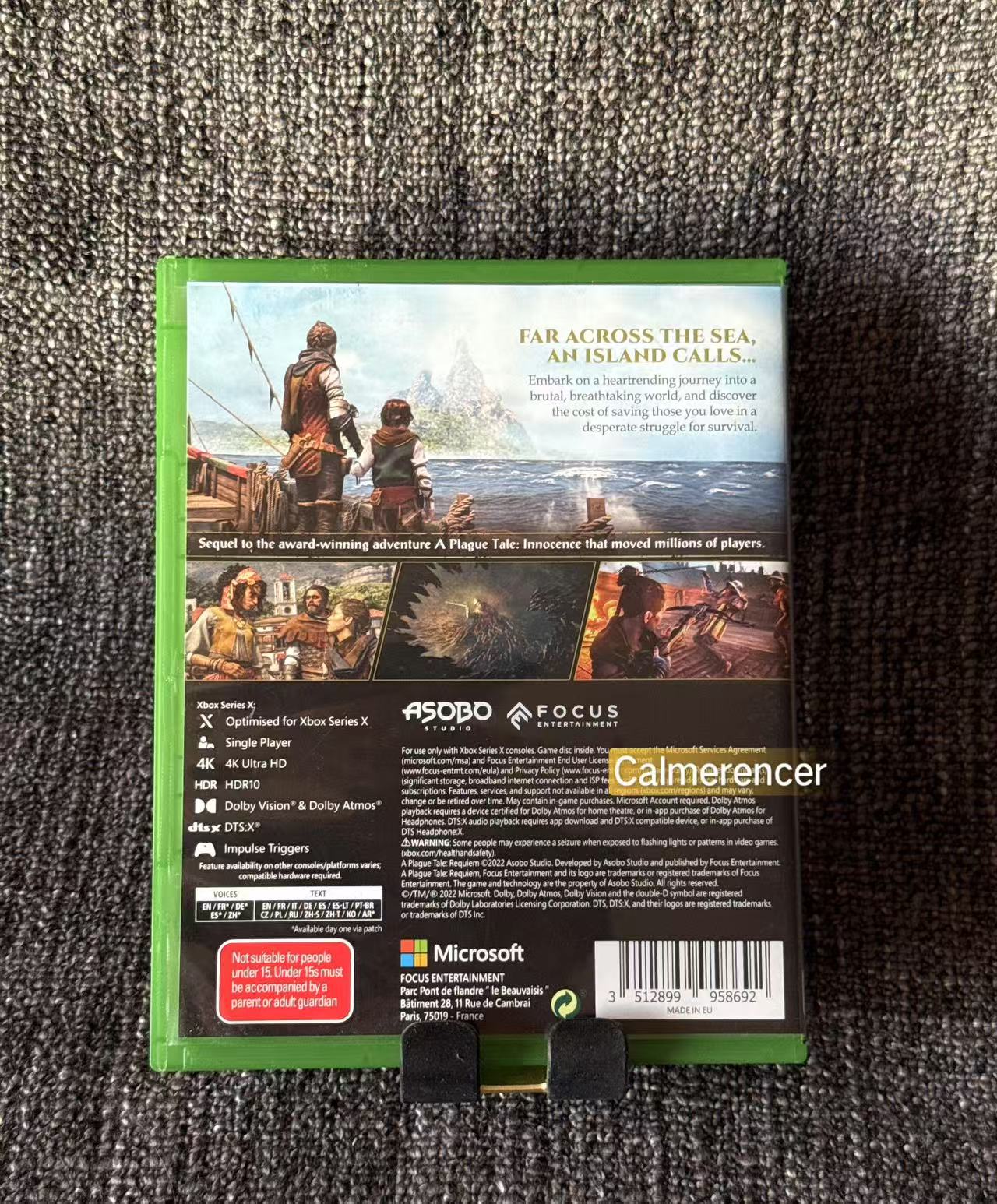 A Plague Tale: Requiem - Xbox One Series X (Brand new & unused) Game Microsoft Xbox One