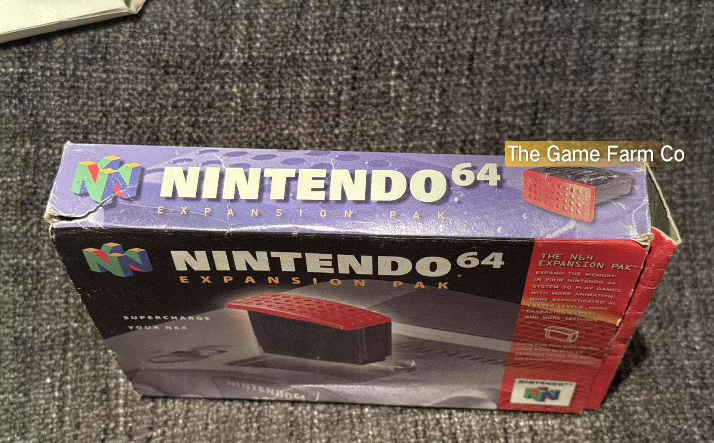 Genuine Nintendo 64 Boxed (N64) Expansion Pak with Clip