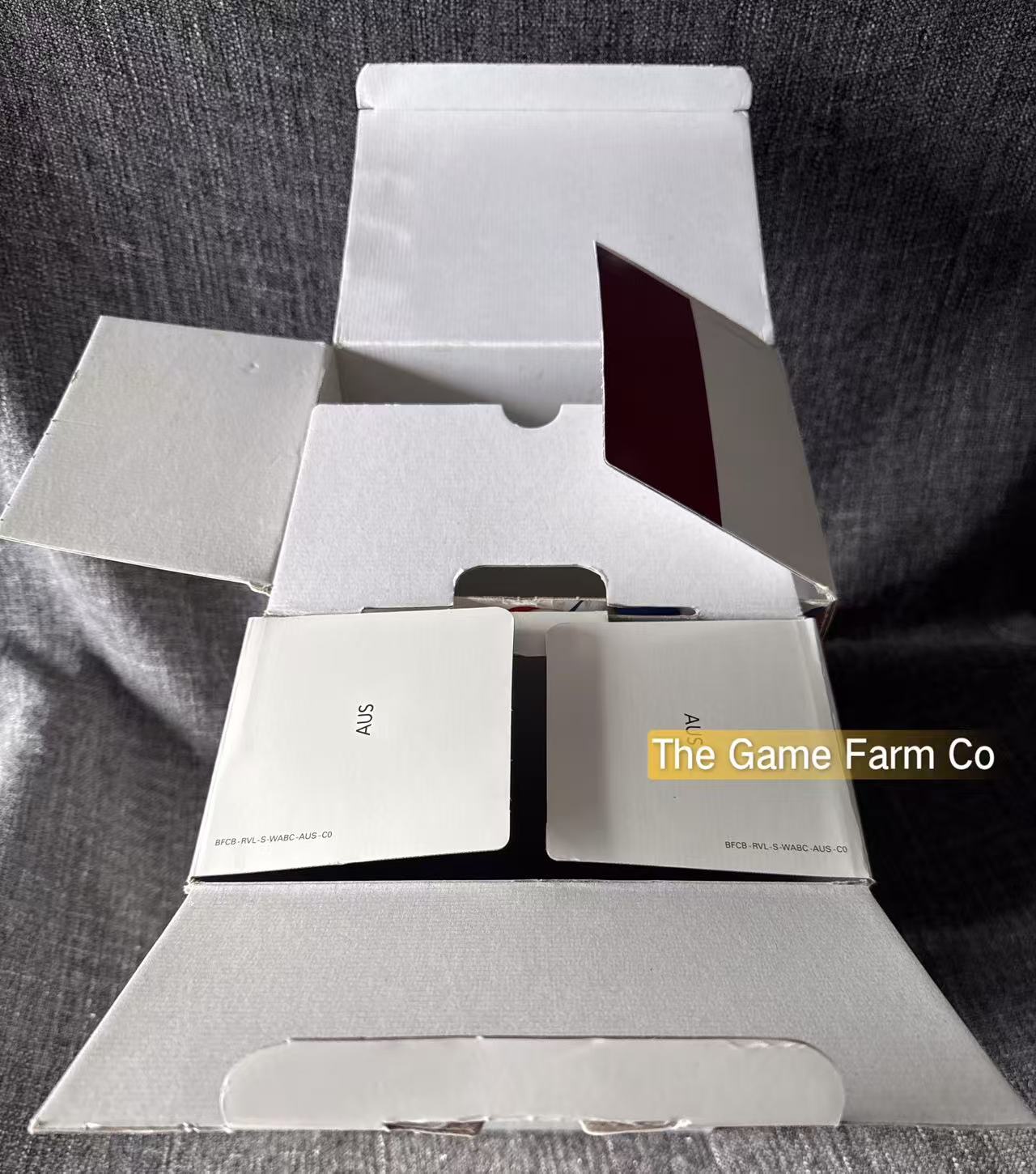 White Nintendo Wii Mario Kart Bundle Edition - Pal Australian