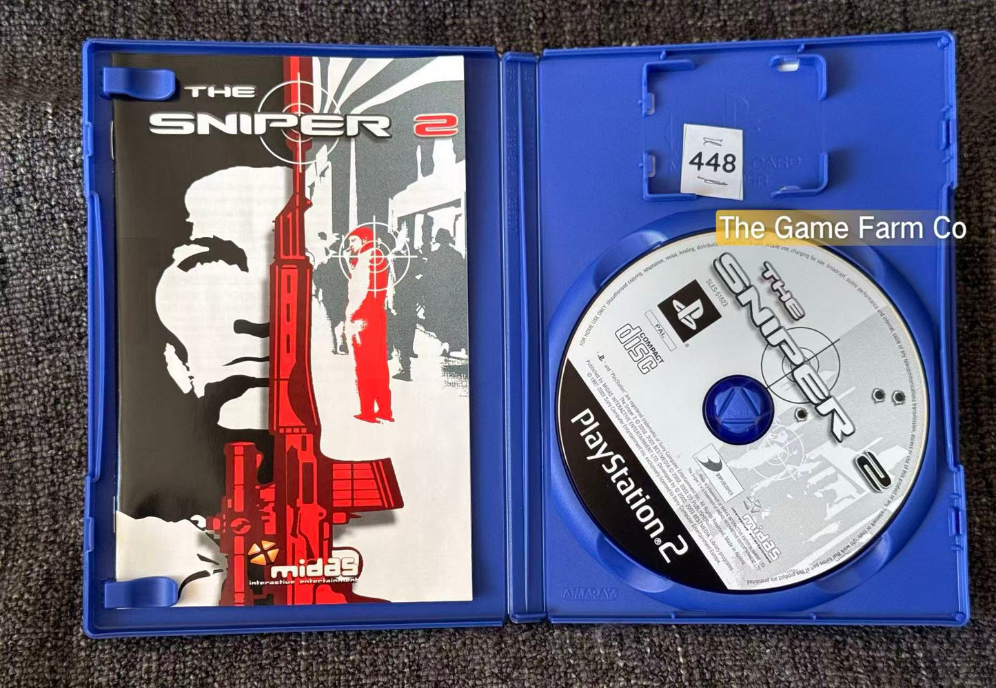 The Sniper 2 PS2 Physical Game CIB PAL Tested Used Mint Condition