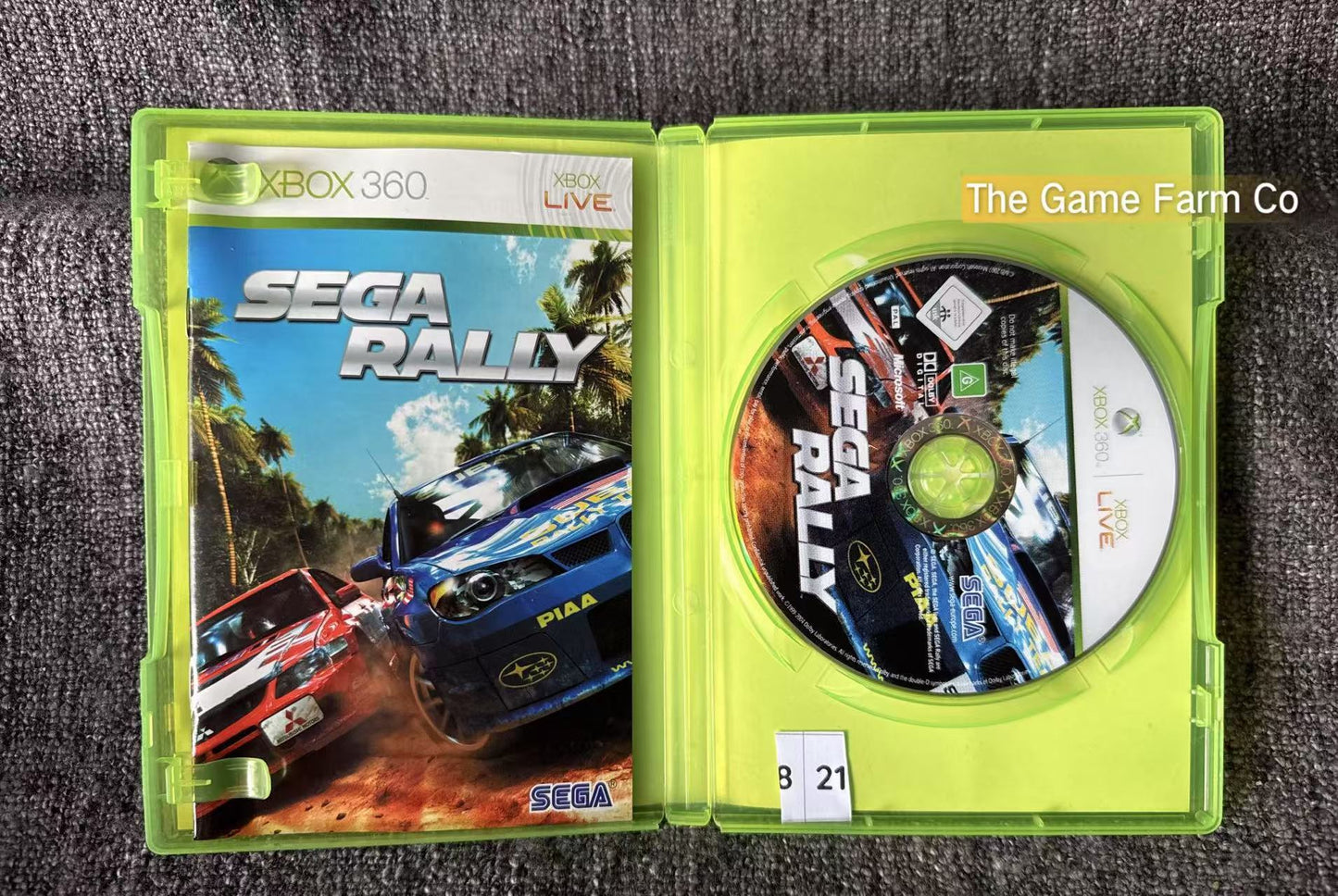 Sega Rally - Xbox 360 Game