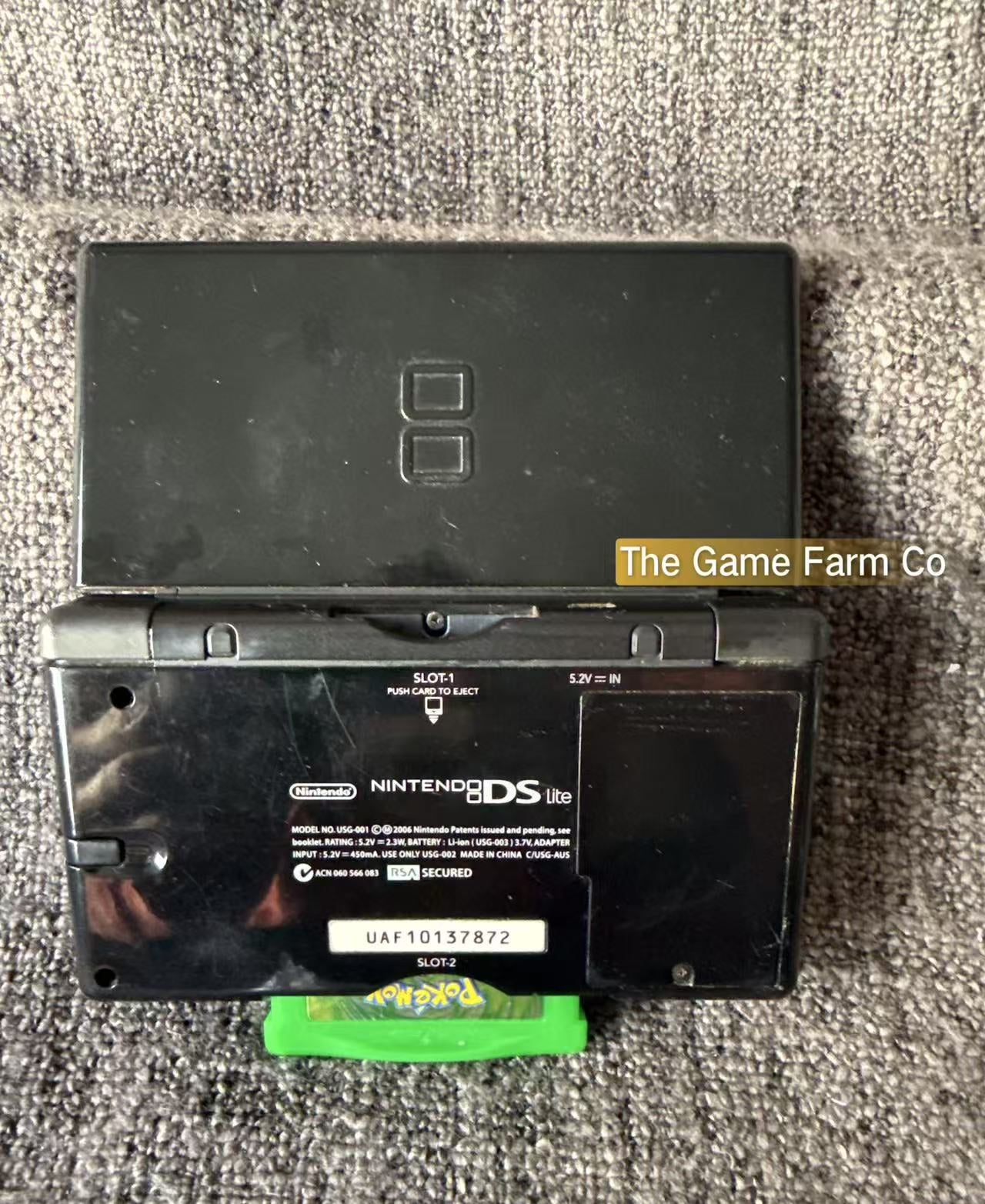 Black Nintendo Ds Lite Console