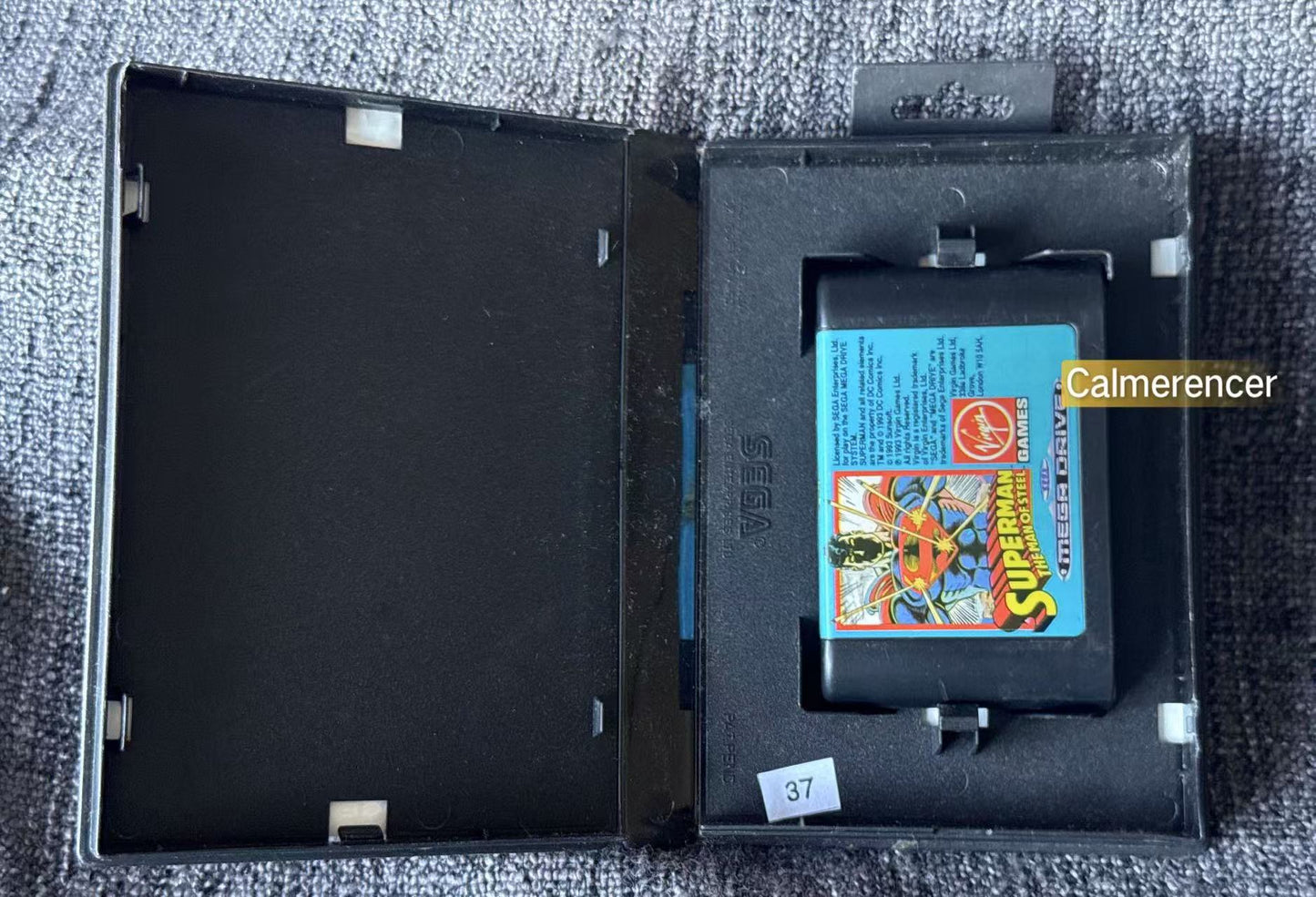Superman The Man Of Steel Game -No manual  Sega Mega Drive