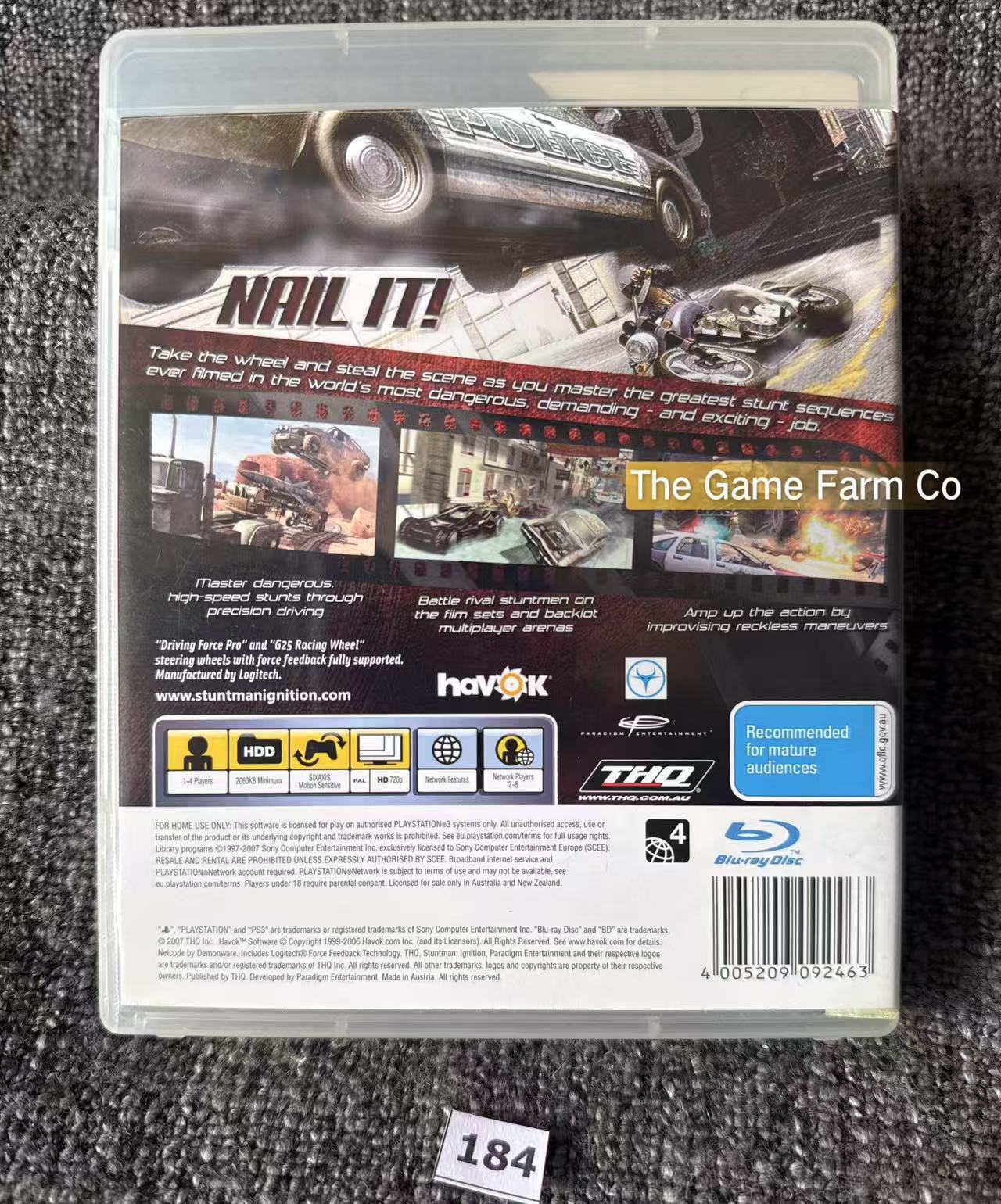 Stuntman Ignition Game - PS3 - Sony Playstation 3