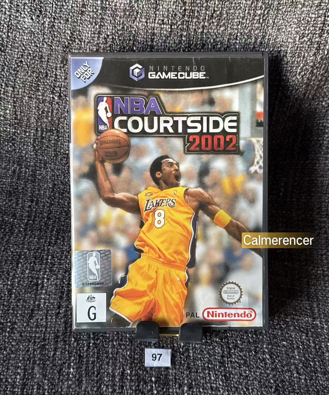 NBA Courtside 2002 Game - Nintendo Gamecube - Pal Version