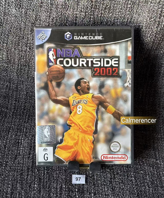 NBA Courtside 2002 Game - Nintendo Gamecube - Pal Version