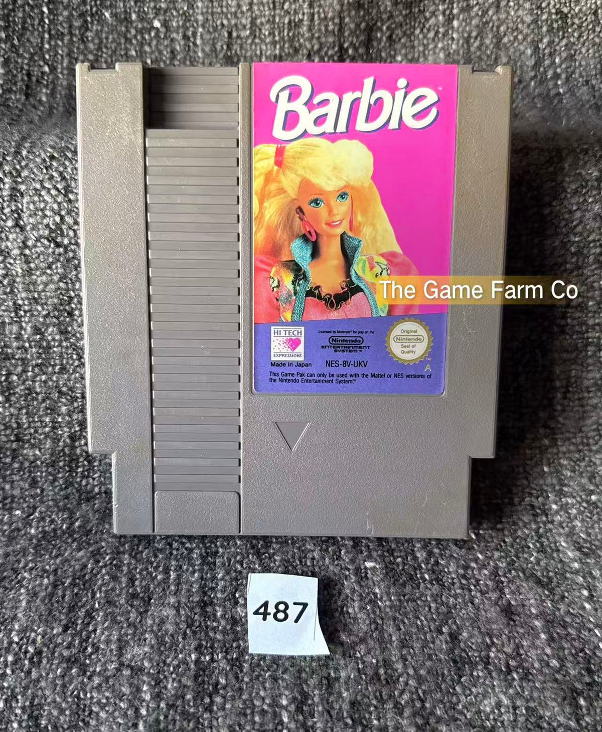 Barbie Nintendo Entertainment System (NES) Loose Used PAL Version