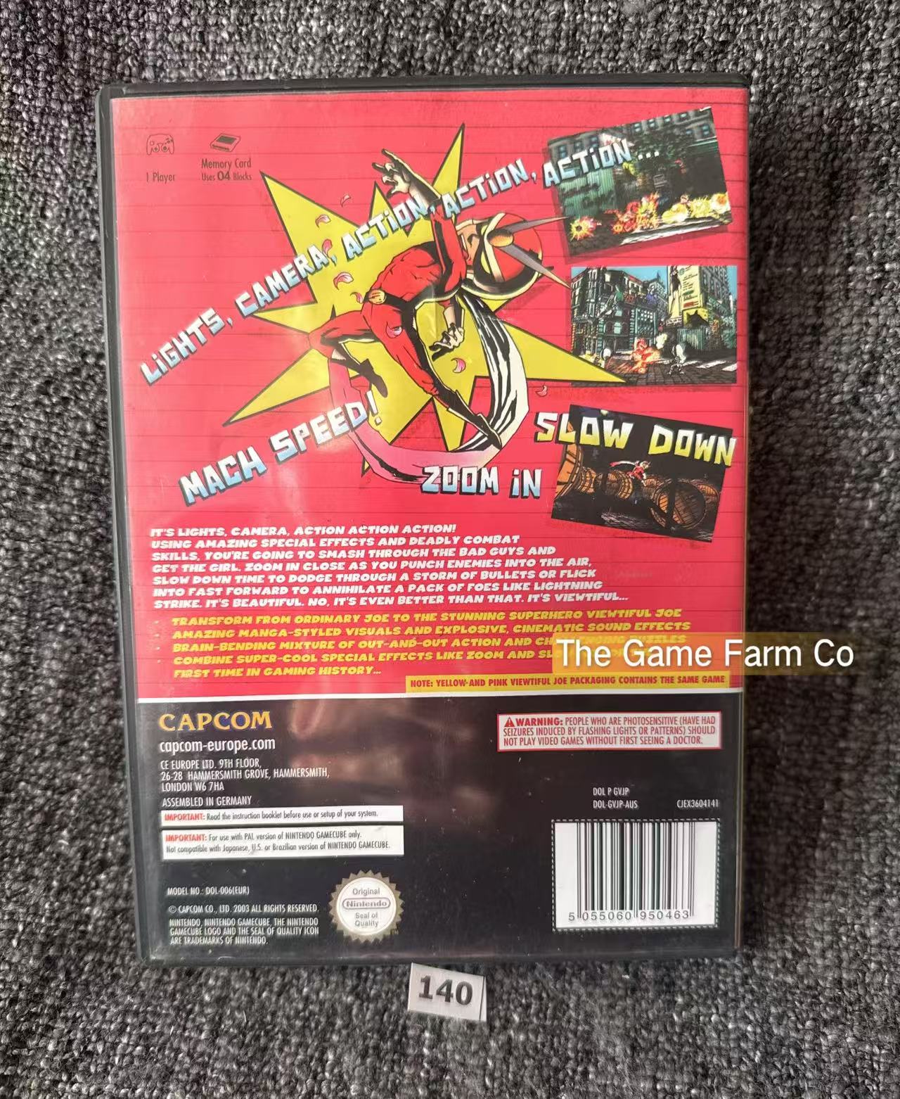 Viewtiful Joe Nintendo Gamecube - Pal Version