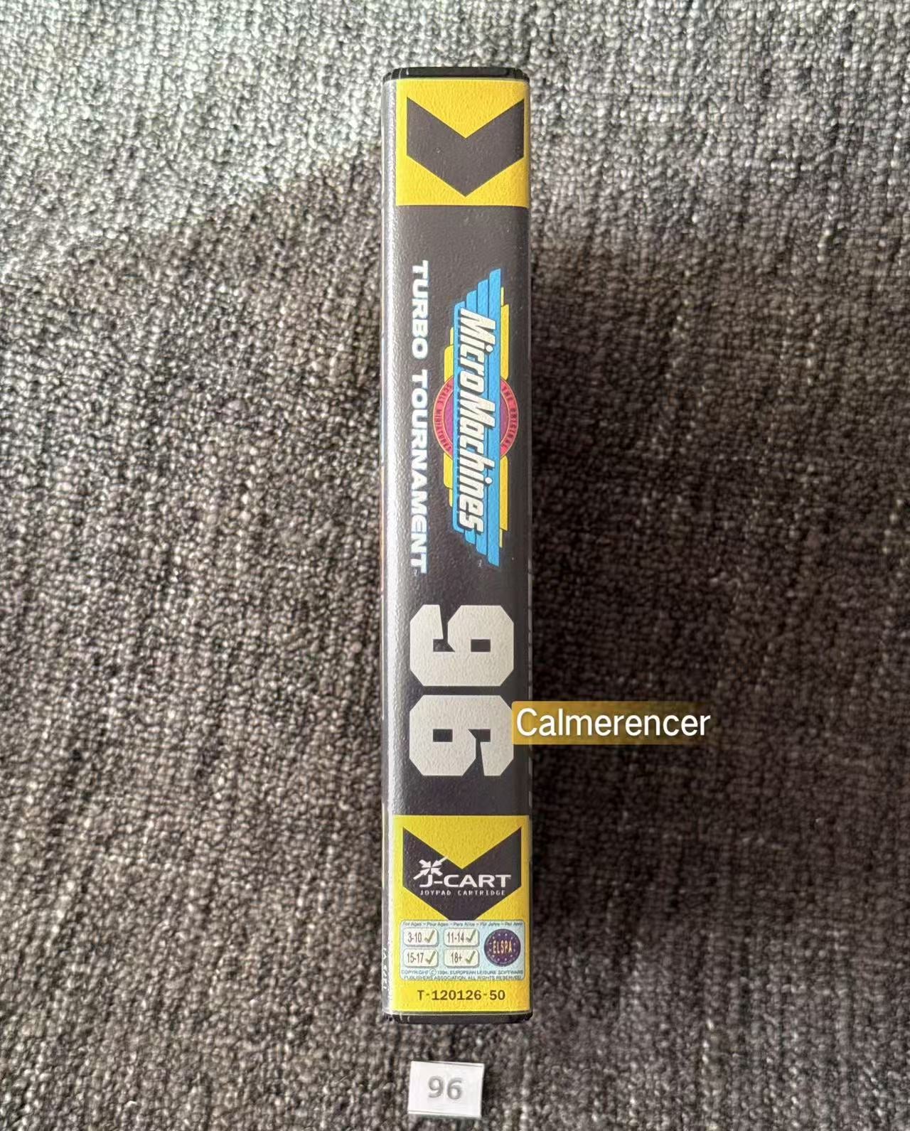 Micro Machines Turbo Tournament 96 Game - Sega Mega Drive