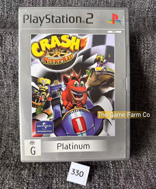 Crash Nitro Kart Game- Sony PlayStation 2 (PS2)