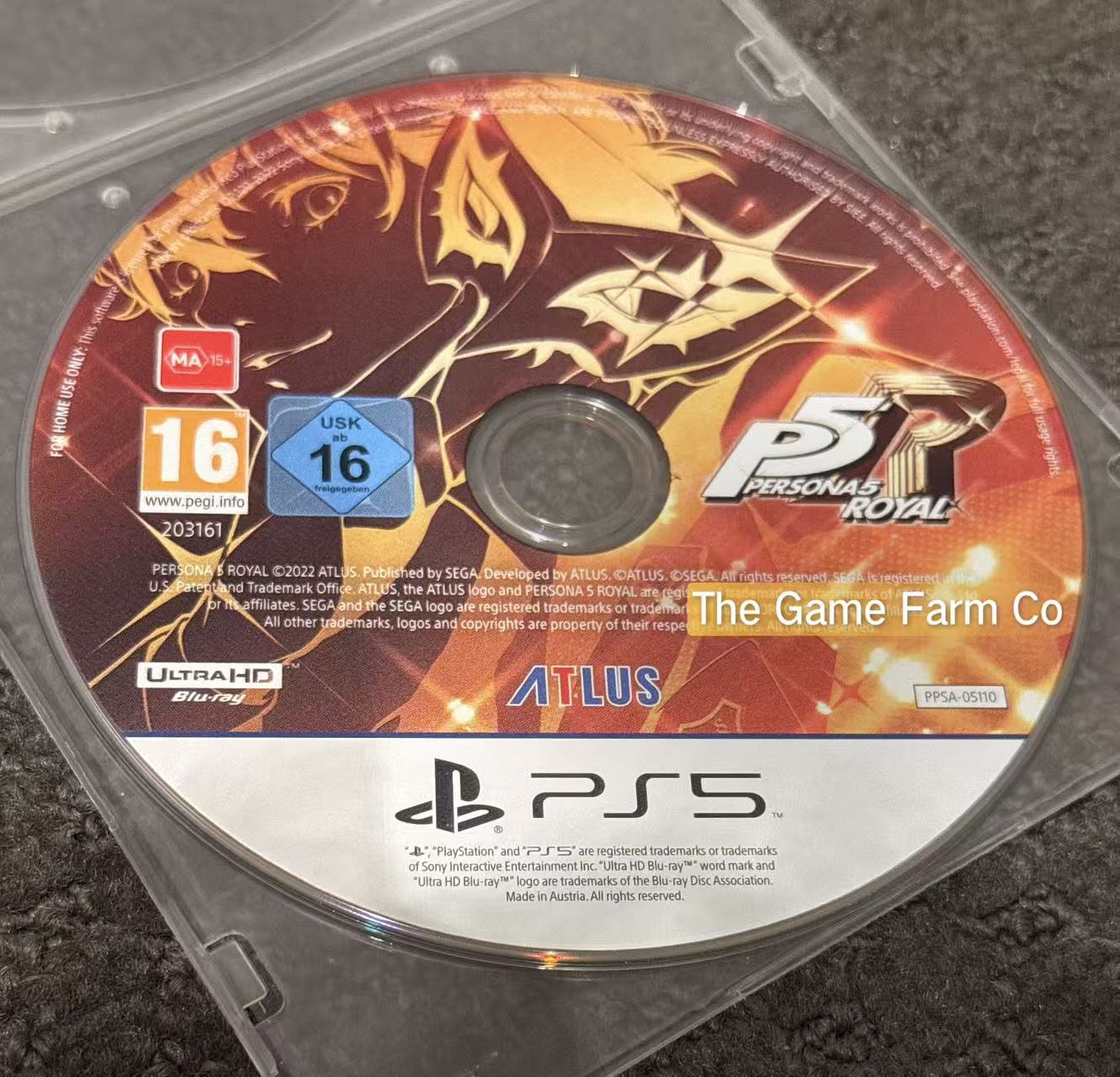 Persona Royal 5 Loose Game - Sony Playstation 5