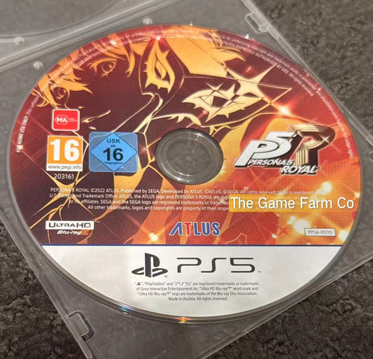 Persona Royal 5 Loose Game - Sony Playstation 5