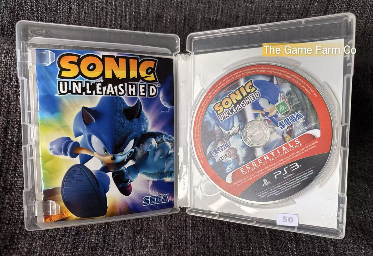 Sonic Unleashed Game - PS3 - Sony Playstation 3