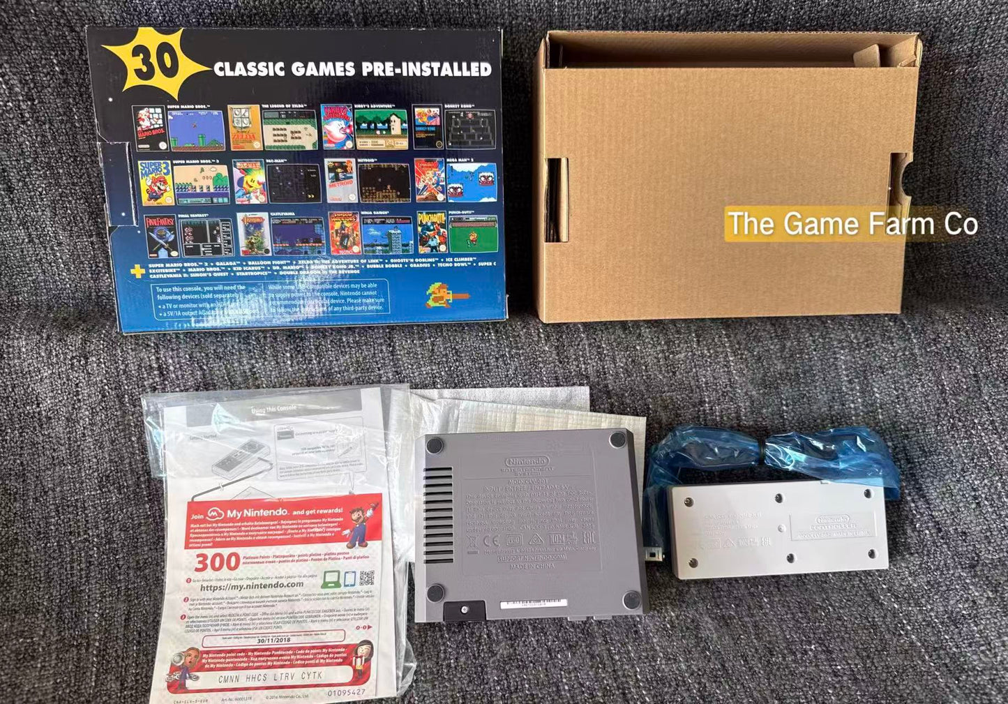 Nintendo Classic Console Mini Boxed Genuine (NES) Pal Version