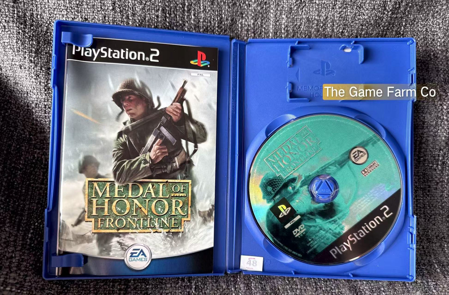 Medal Of Honor Frontline In mint condition Game- Sony PlayStation 2 (PS2)