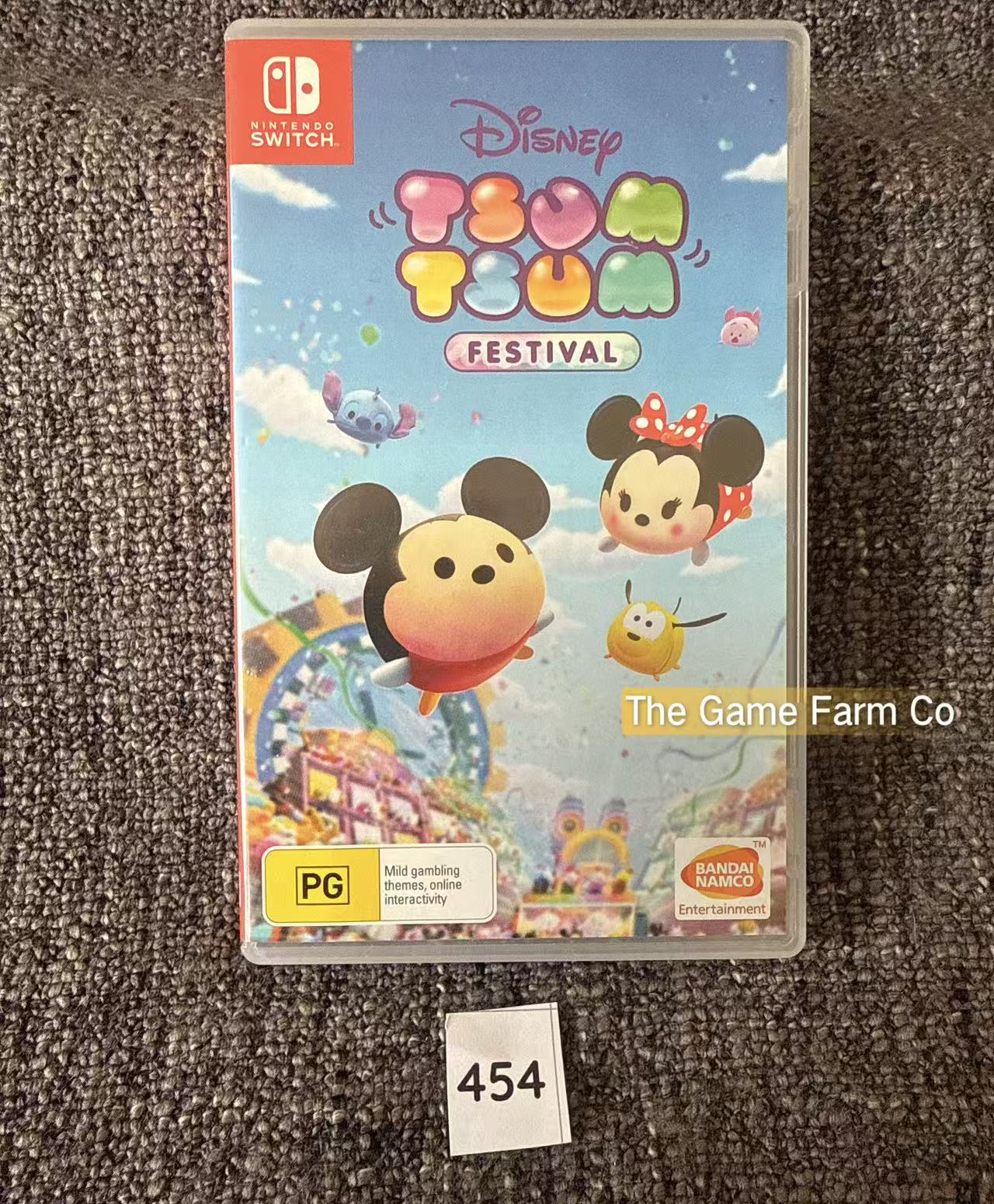 Disney Tsum Tsum Festival Nintendo Switch Physical Game CIB PAL Tested Used