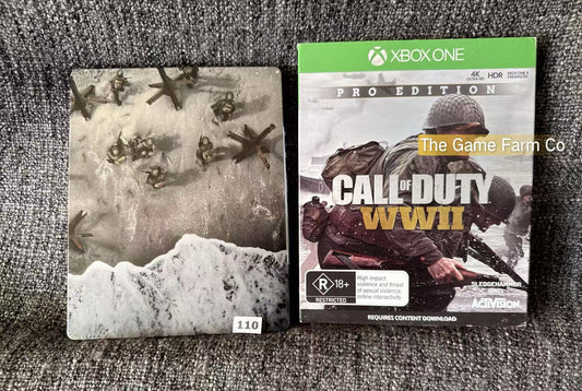 Call Of Duty WWll 2 with steel case Game - Microsoft Xbox One