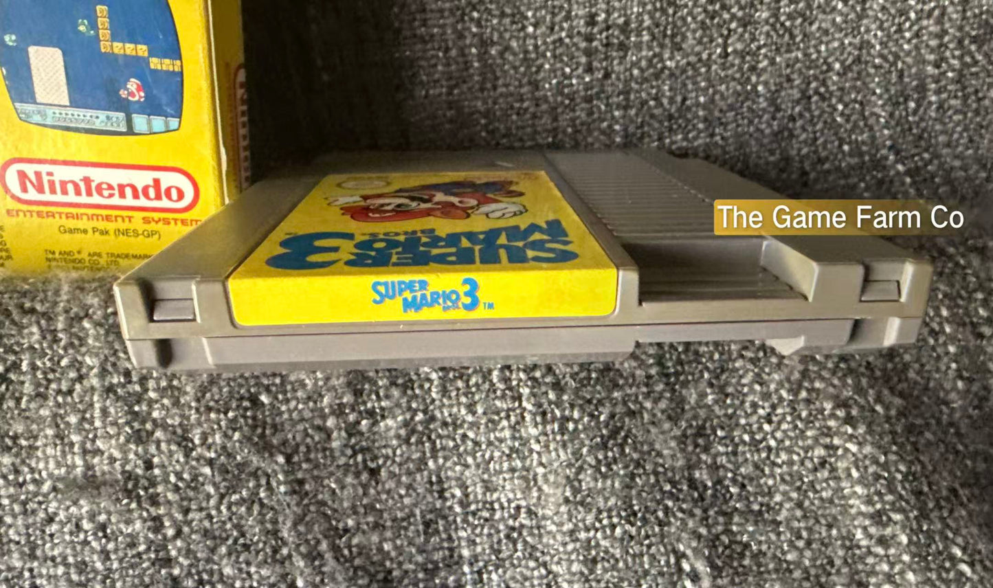 Super Mario Bros 3. Boxed Game - Nes - Nintendo / Entertainment System - Pal Version