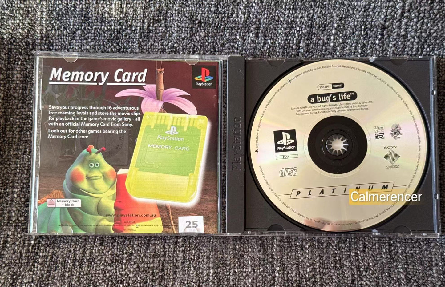 A Bugs Life - Sony Playstation One (PS1) Game