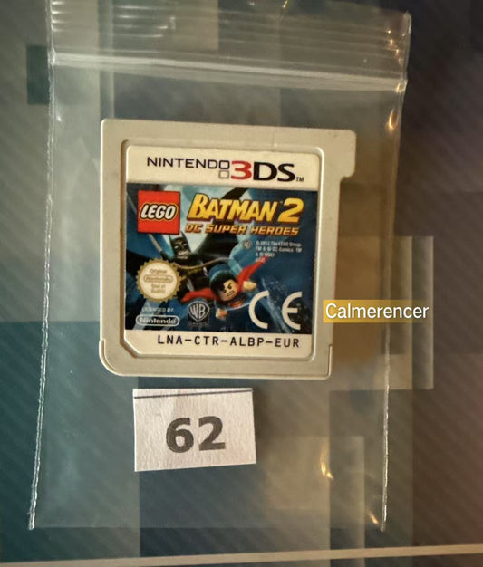 Lego Batman 2 DC Super Heroes Game - No case Nintendo 3DS