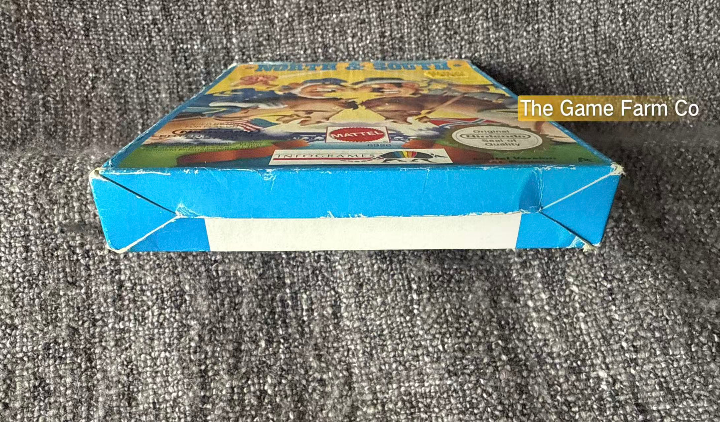 North & South Games Boxed Game - Nes - Nintendo / Entertainment System - Pal Version