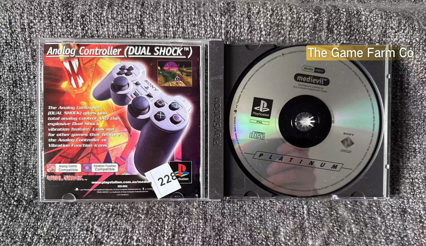 Medievil - Sony Playstation One (PS1) Game