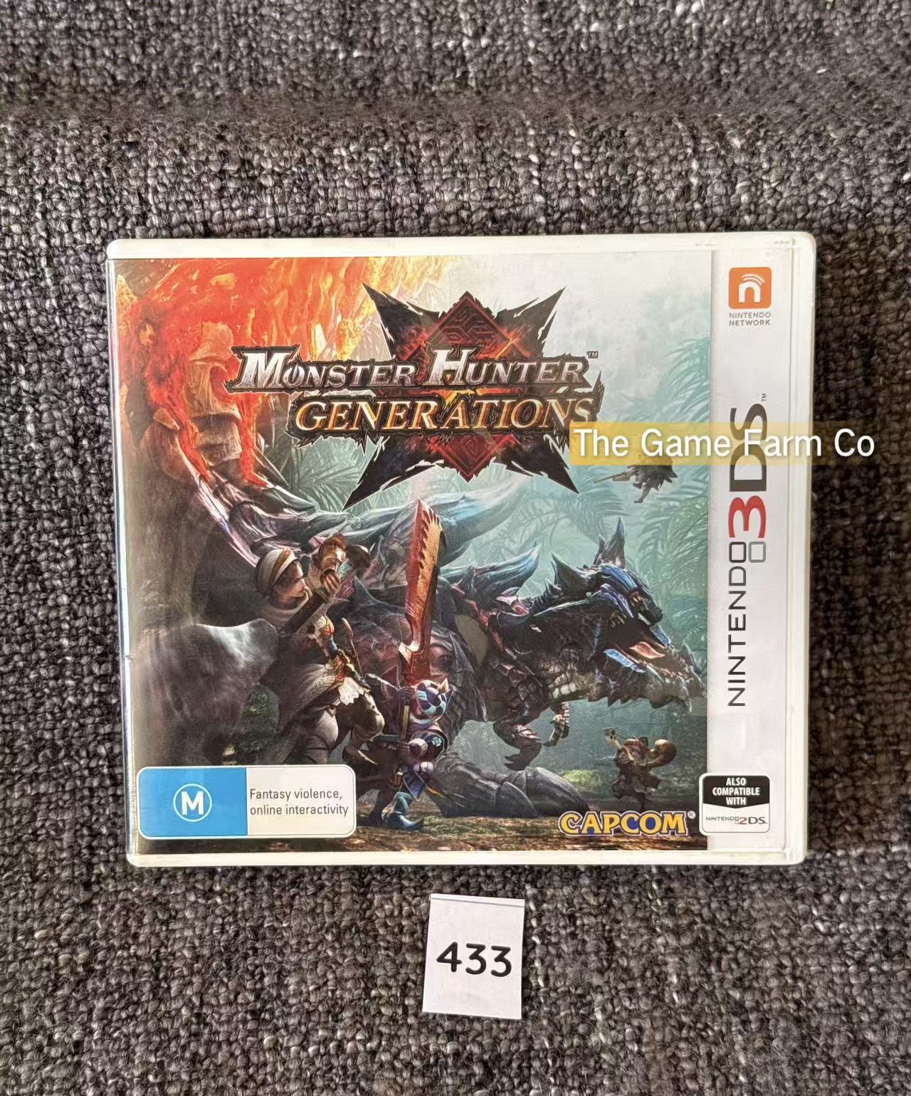 Monster Hunter Generations 3DS Physical Game CIB PAL Tested Used