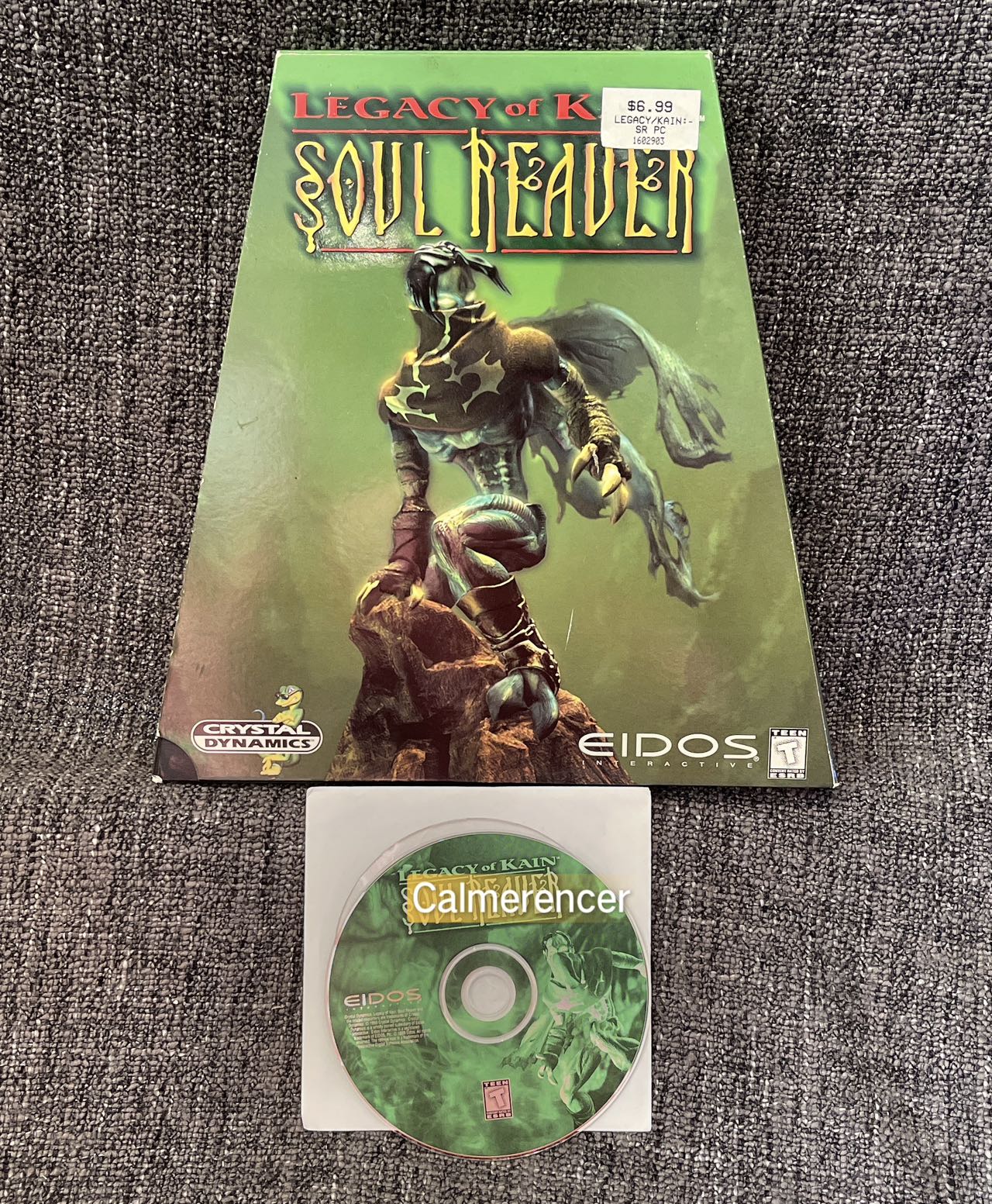 Legacy Of Kain: Soul Reaver PC Big Box Eurobox FR - édition Française - Boîte Carton, état Bon