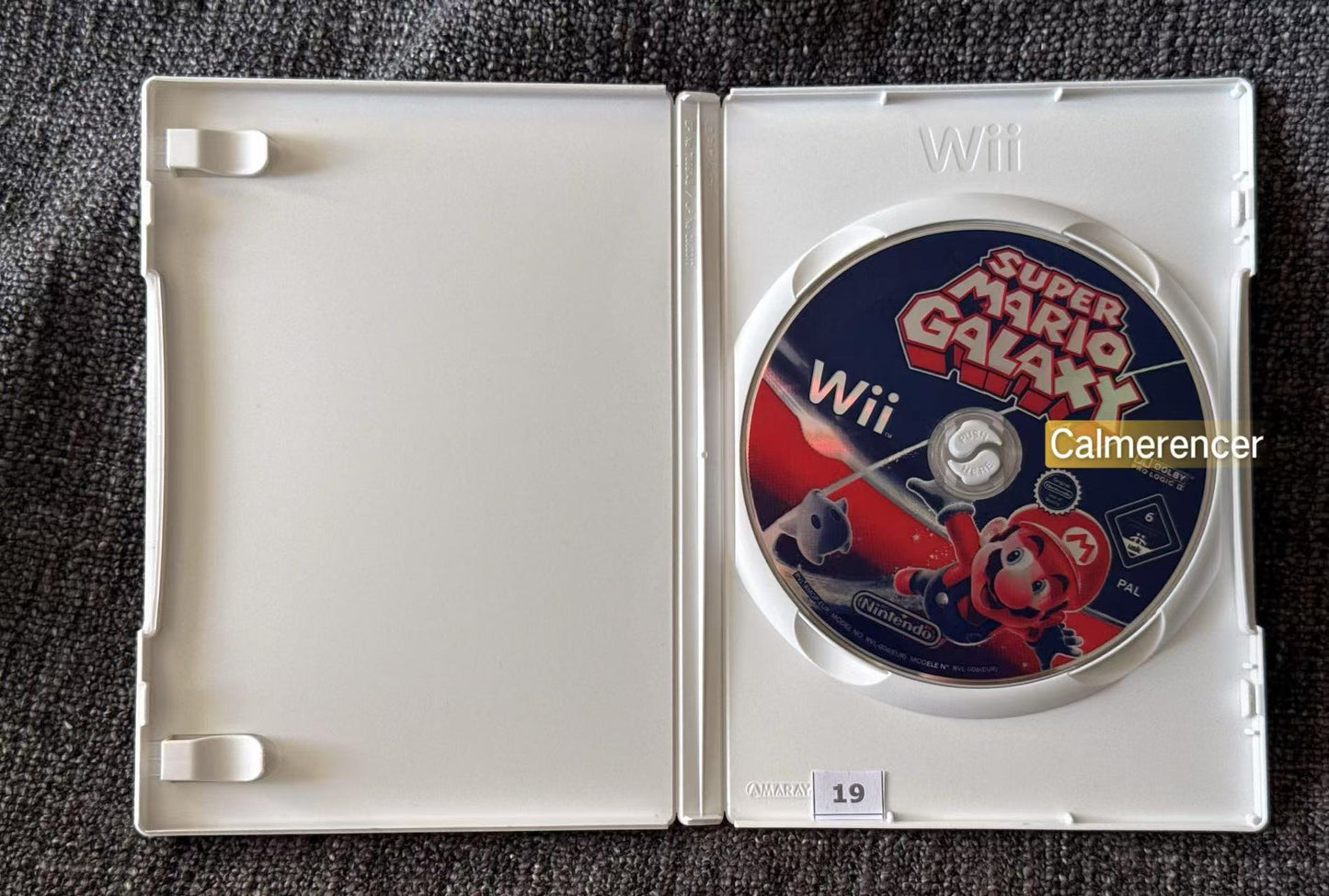 Super Mario Galaxy - No manual -  Nintendo Wii game