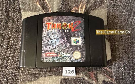Turok 2 seeds of evil - Nintendo 64 / N64 - Pal Version