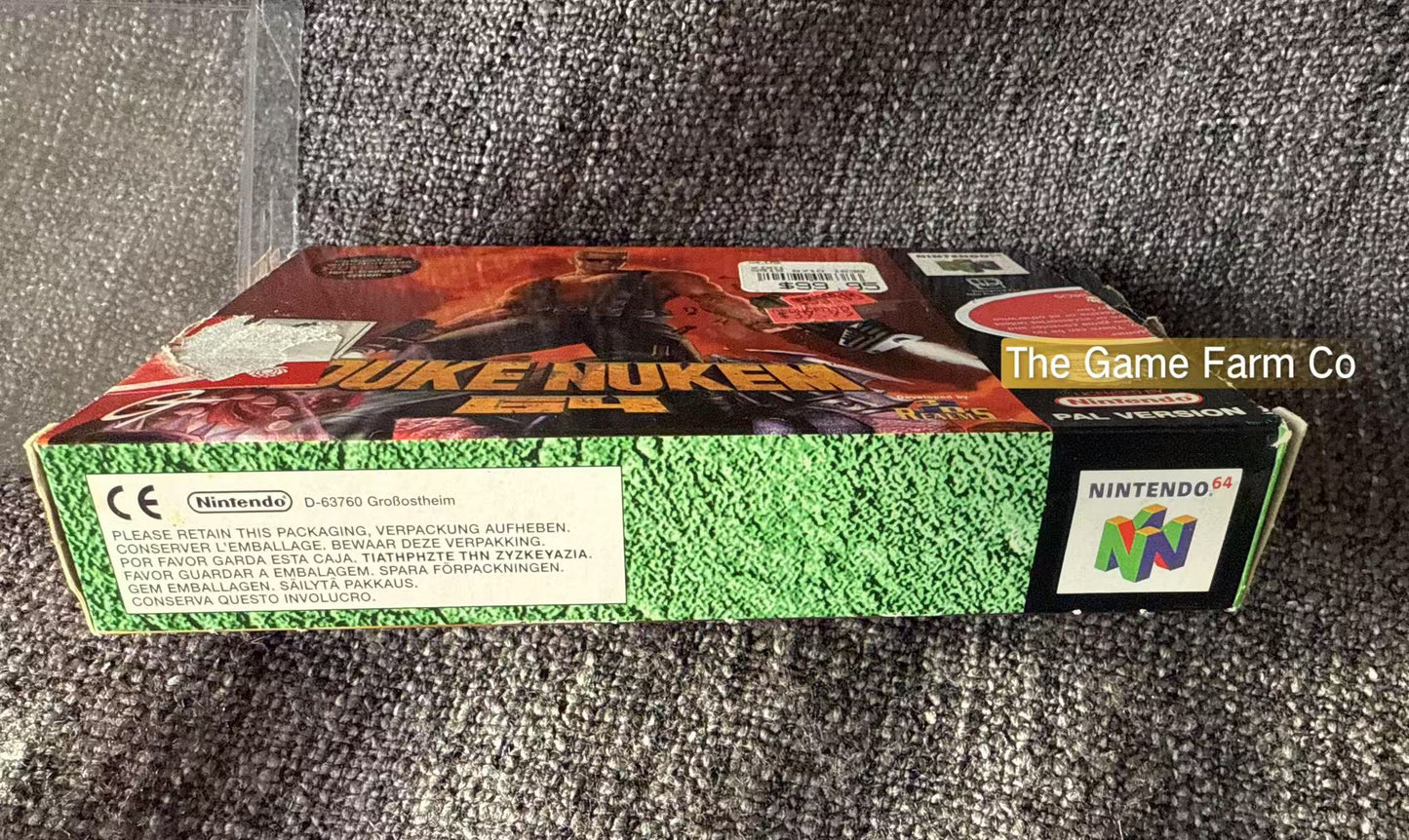 Duke Nukem Game Boxed - Nintendo 64 / N64 - Pal Version