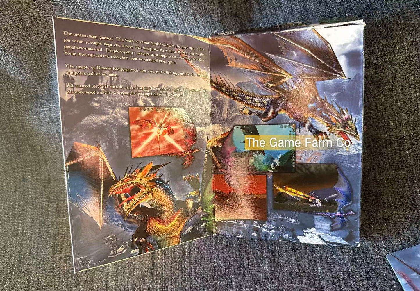 The I of the Dragon (PC) Complete in Box CIB Vintage Big Box Edition Authentic