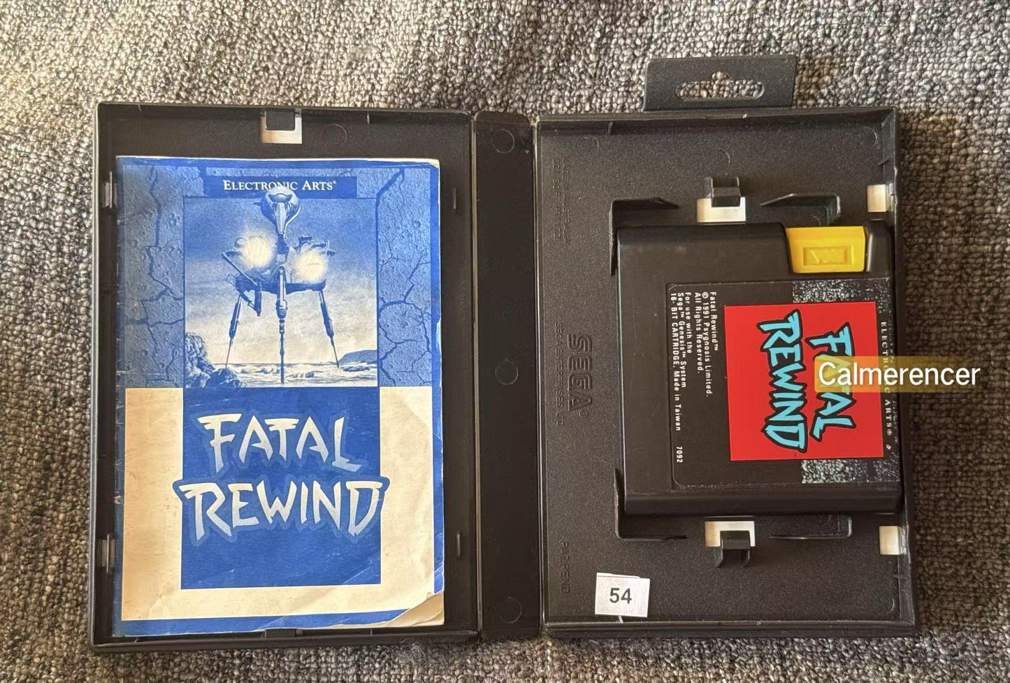 Fatal Rewind - Game - Sega Mega Drive