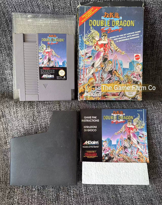 Double Dragon II 2 Boxed Game - Nes - Nintendo / Entertainment System - Pal Version