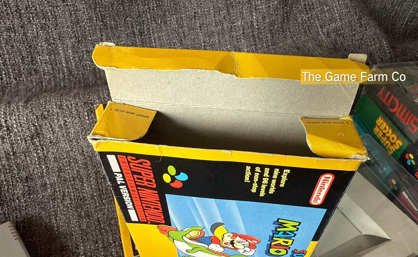 Super Mario World Boxed - Super Nintendo (Snes) Game